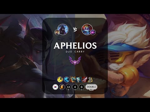 Aphelios ADC vs Heimerdinger - KR Master Patch 13.13