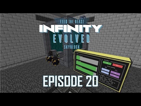 FTB Infinity Evolved Skyblock - 20 - BIG BIG REACTOR [EXPERT MODE]
