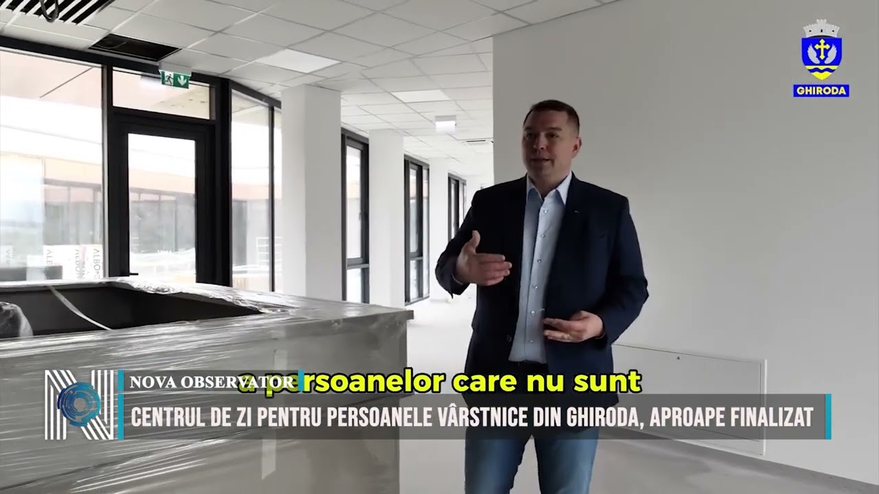 Centrul de zi pentru persoanele vârstnice din Ghiroda, aproape finalizat