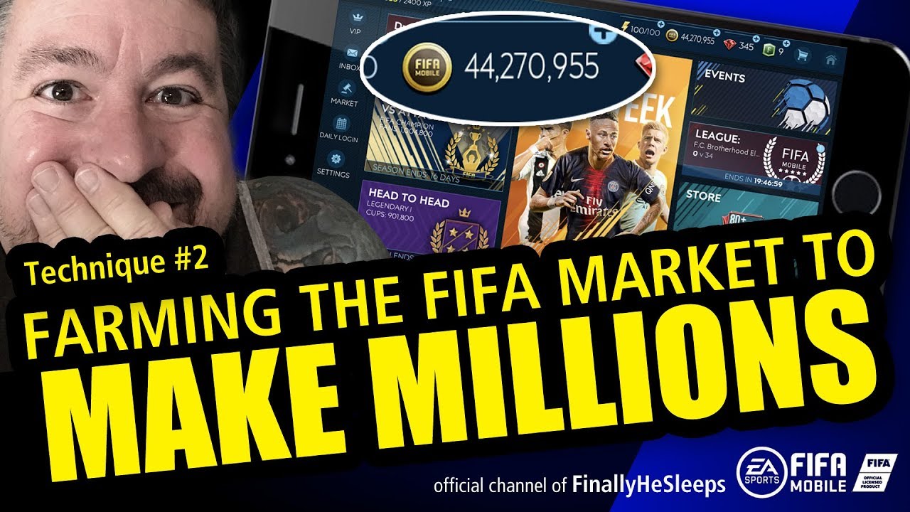 HOW TO BUY & SELL in the FIFA Mobile Market TO MAKE MILLIONS - 6x your investment