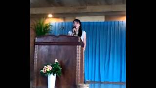 Special number from Davao Bible Baptist Church entitled &quot;Somebody prayed for me&quot;