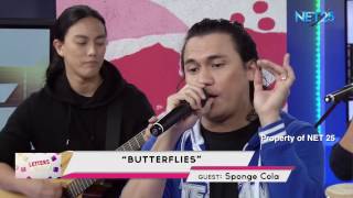 SPONGECOLA - BUTTERFLIES (NET25 LETTERS AND MUSIC)