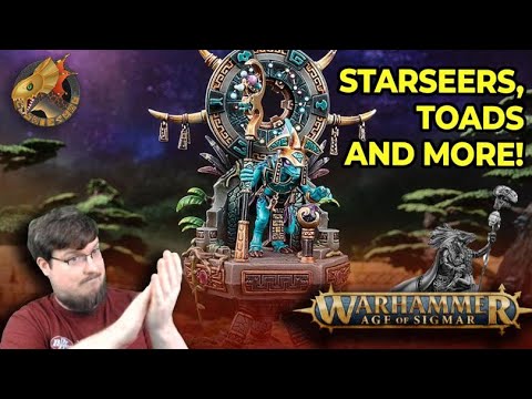 Starseers, Priests, and Toads! Oh My! Exciting Times Continue for Lustria Lovers