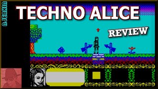 Techno Alice : Homebrew from 2020 - on the ZX Spectrum 48K !! with Commentary