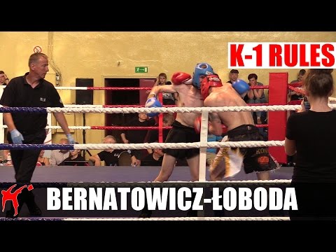 1/2 Finału MP K-1 (-57kg): Krystian Bernatowicz vs Łukasz Łoboda
