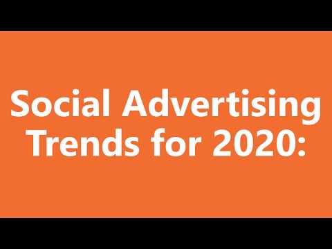 Social Media Marketing Trends for 2020