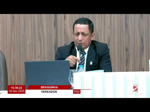 🔴P3- Sessão Ordinária | 09 de Dezembro 2025
