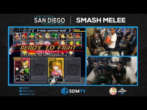LSSD 100 - UCSD vs. San Diego Melee Crew Battle - SSBM Crews - Smash Melee