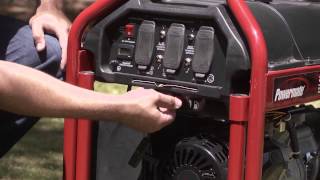How To Start Your Powermate SX Series Generator
