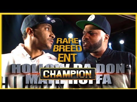 CHAMPION | HOLLOW DA DON VS MATH HOFFA EPIC RAP BATTLE - RBE