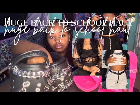 HUGE BACK TO SCHOOL CLOTHING TRY-ON HAUL🛍 ( junior year) | $500+