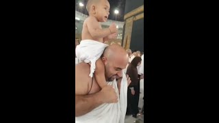 Allahumma Labbaik by Cute Baby ! Makkah Live Hajj 