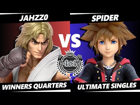 4o4 Smash Monthly 8 - BH| Jahzz0 (Kazuya, Cloud, Ken) vs Spider (Sora, Cloud) - Winners Quarter