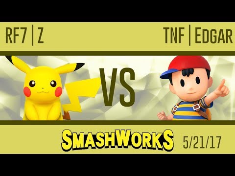 TNF Edgar (Ness) vs RF7 | Z (Pikachu) - Wii U SmashWorks