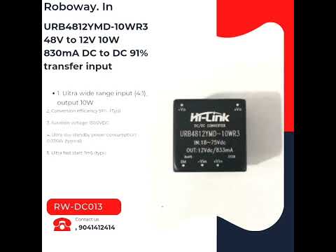 G-Energy DC 12V 36V to 24V 6A 144W Dc Converter Ip68 Buck Boost Voltage converter