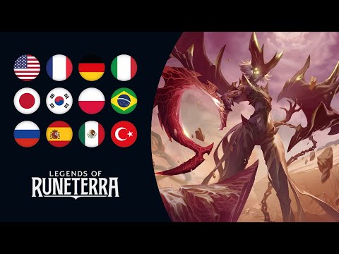 Xolaani The Bloodweaver - All Voice Lines - All Languages | Legends of Runeterra