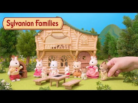 Epoch Sylvanian Families Namelis prie ežero video
