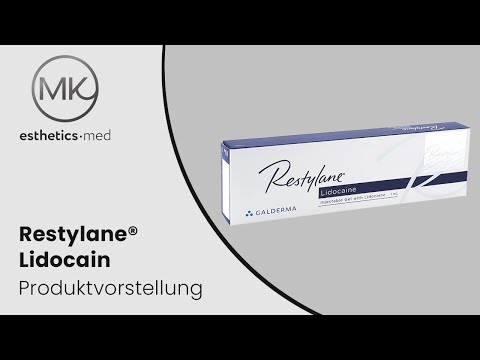Restylane Lidocaine - Zur Behandlung mitteltiefer Falten