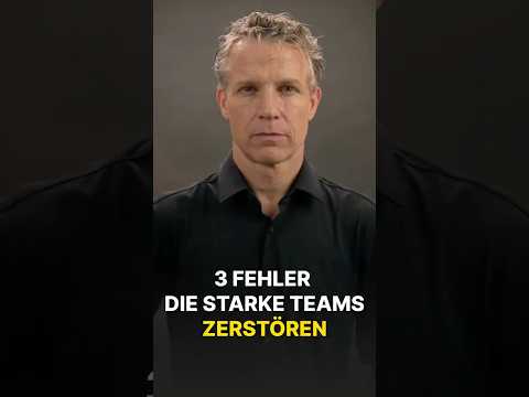 3 Führungsfehler, die starke Teams zerstören