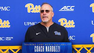 Pitt Football | Training Camp | Coach Narduzzi | 8.25.26