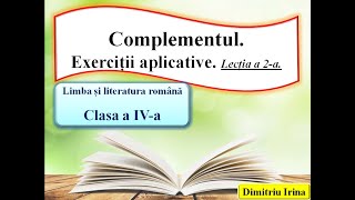 Complementul
