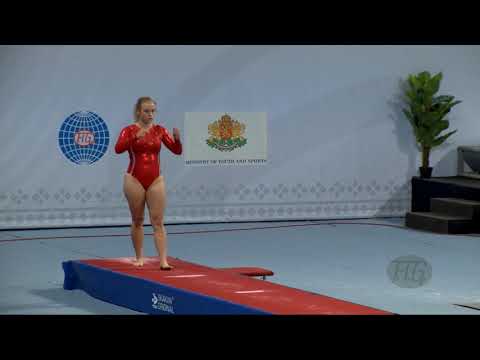 OERSKOV Sara (DEN) - 2017 Trampoline Worlds, Sofia (BUL) - Qualification Tumbling Routine 1