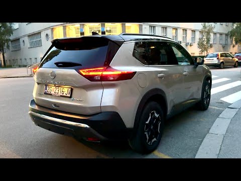 New NISSAN X-Trail N-Trek - EVENING POV test drive