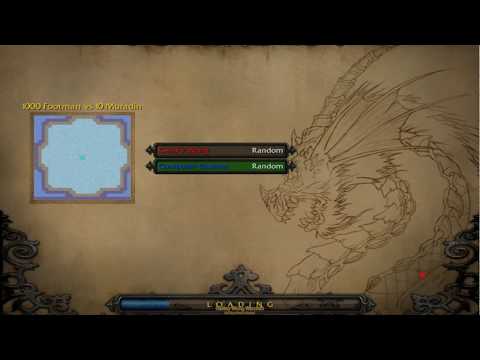 1000 Footman vs 10 Muradin Bronzebeard (Lv10 With Skills) Fully Upgrade 1080p