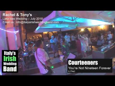 Courteeners, Not 19 Forever @Castel Oldofredi, Monte Isola Lake ISEO - Italian Wedding Bands