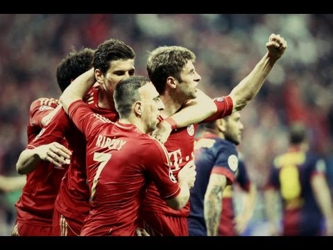 Bayern Munich vs Barcelona 4-0 - Full Highlights and Goals 23.04.2013 UCL Semi-Final