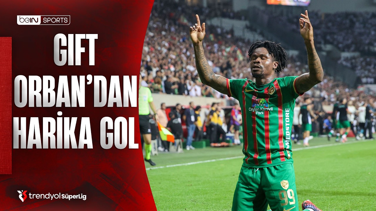 Gift Orban'ın Uzaklardan Müthiş Golü | Amed SF - Beşiktaş | Trendyol Süper Lig