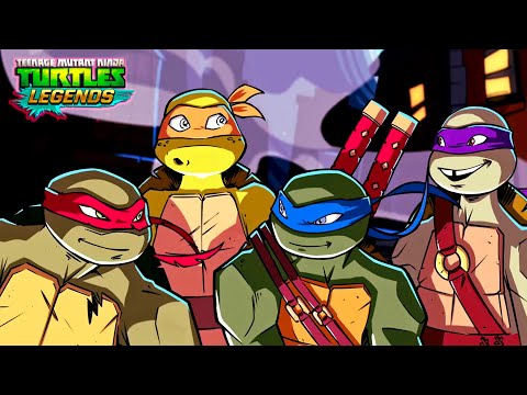 Ninja Turtles: Legends - Defeating the BOSS Walkthrough - Gameplay (Android / IOS) Chapter 1