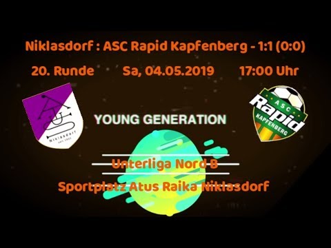 Niklasdorf : ASC Rapid Kapfenberg - 1:1 (0:0)