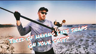 TIRED OF SNAPPING YOUR LINE ON YOUR CAST How to remove the ABT on your Spinning reel