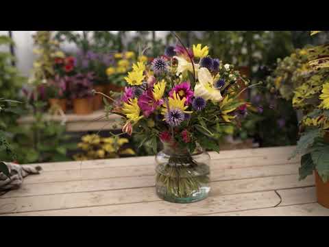 Gartln mit Starkl: Tipp - So bindet man einen Blumenstrauß richtig