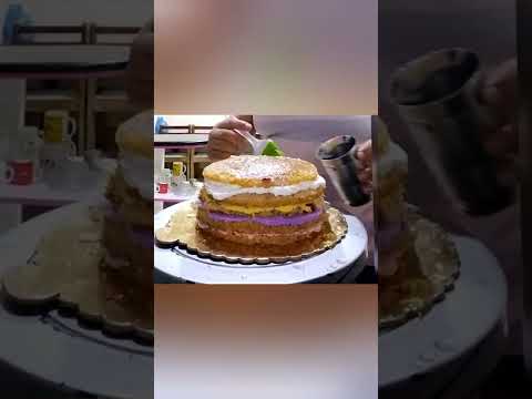 Mixedfruitcake 🎂🎂🎂🎂 #mixedfruitcake #mixedfruits #fruits #cake #cakedecorating #cakedesign #homemade