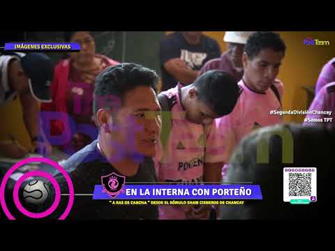 A RAS DE CANCHA  JUVENTUD PORTEÑO DE CHANCAY EN CAMERINOS
