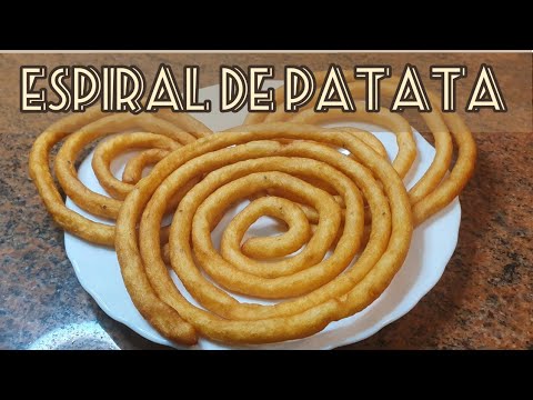 A tus hijos les encantará!!CHURROS DE PATATA// ESPIRALES DE PATATA