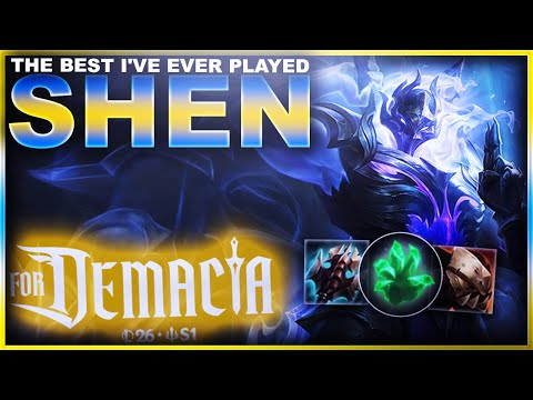 THE BEST I'VE EVER PLAYED SHEN! | League of Legends