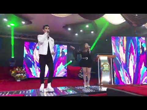 Nelson Carreras y Paola Chuc en concierto San Francisco el Alto Totonicapán