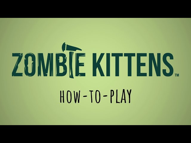 Jeu de société Asmodee Zombie Chatons video