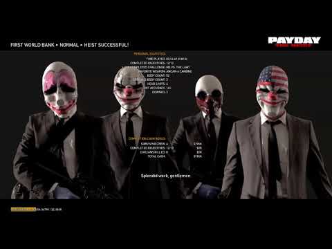 Payday: The Heist - First World Bank - Gameplay