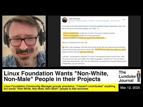 Linux Foundation Wants "Non-White, Non-Male" People in their Projects