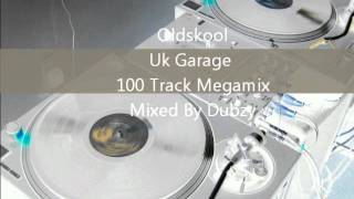Oldskool Uk Garage Mix CD (100 Track Megamix) mixed by Dubzy