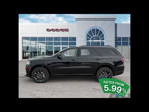 2026 Dodge Durango in Black for sale at Finch Chrysler Dodge Jeep Ram Ltd in London, ON