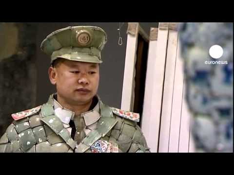 euronews le mag - Leading Chinese artist recycles ancient porcelain