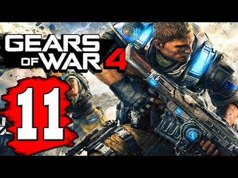 Gears of WAR 4: Gameplay Walkthrough Part 11 ACT 4 CHAPTER: GET OUT