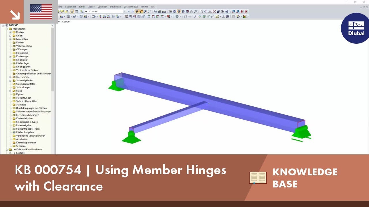 KB 000754 | Using Member Hinges with Clearance