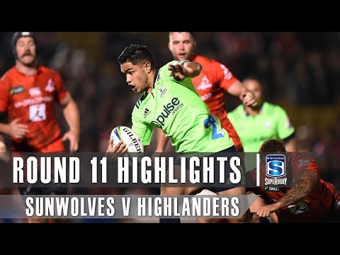 ROUND 11 HIGHLIGHTS: Sunwolves v Highlanders – 2019