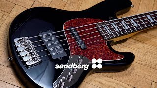 Video thumbnail for Sandberg California TM5 Black High Gloss Bass Demo by Bass Buddha